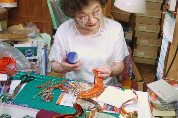 粟田口 清信 作業シーン